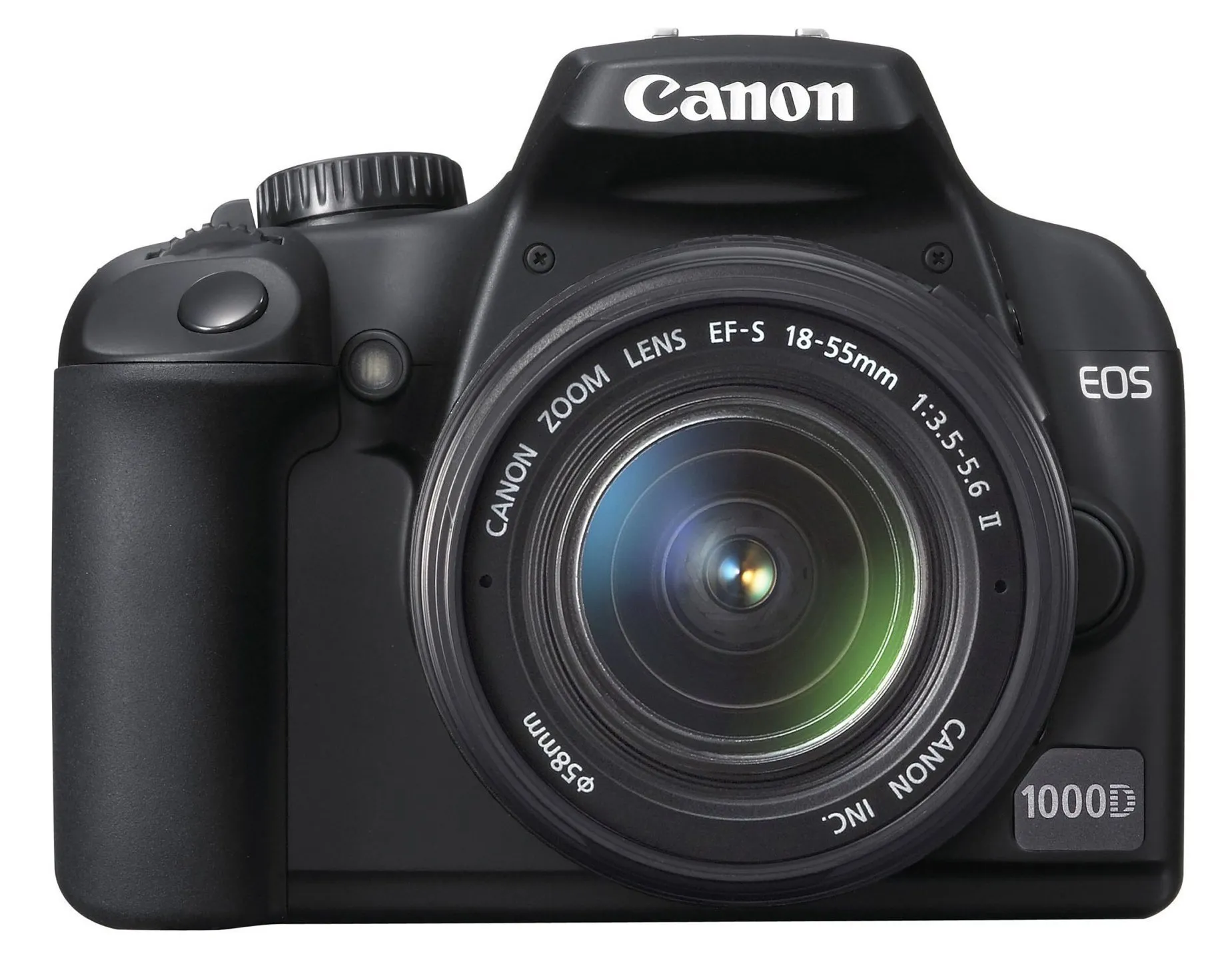 Canon EOS 1000D SLR Fotocamera Digitale Reflex 10 Megapixel + Obiettivo EF-S 18-55mm