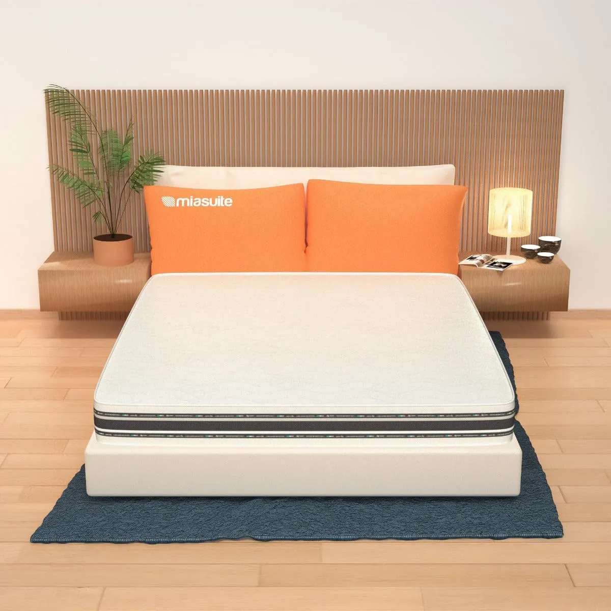 miasuite i sogni italiani Materasso Memory Foam Matrimoniale 160x190 cm Altezza 30 cm SFODERABILE in BAYSCENT Ortopedico Cabrio
