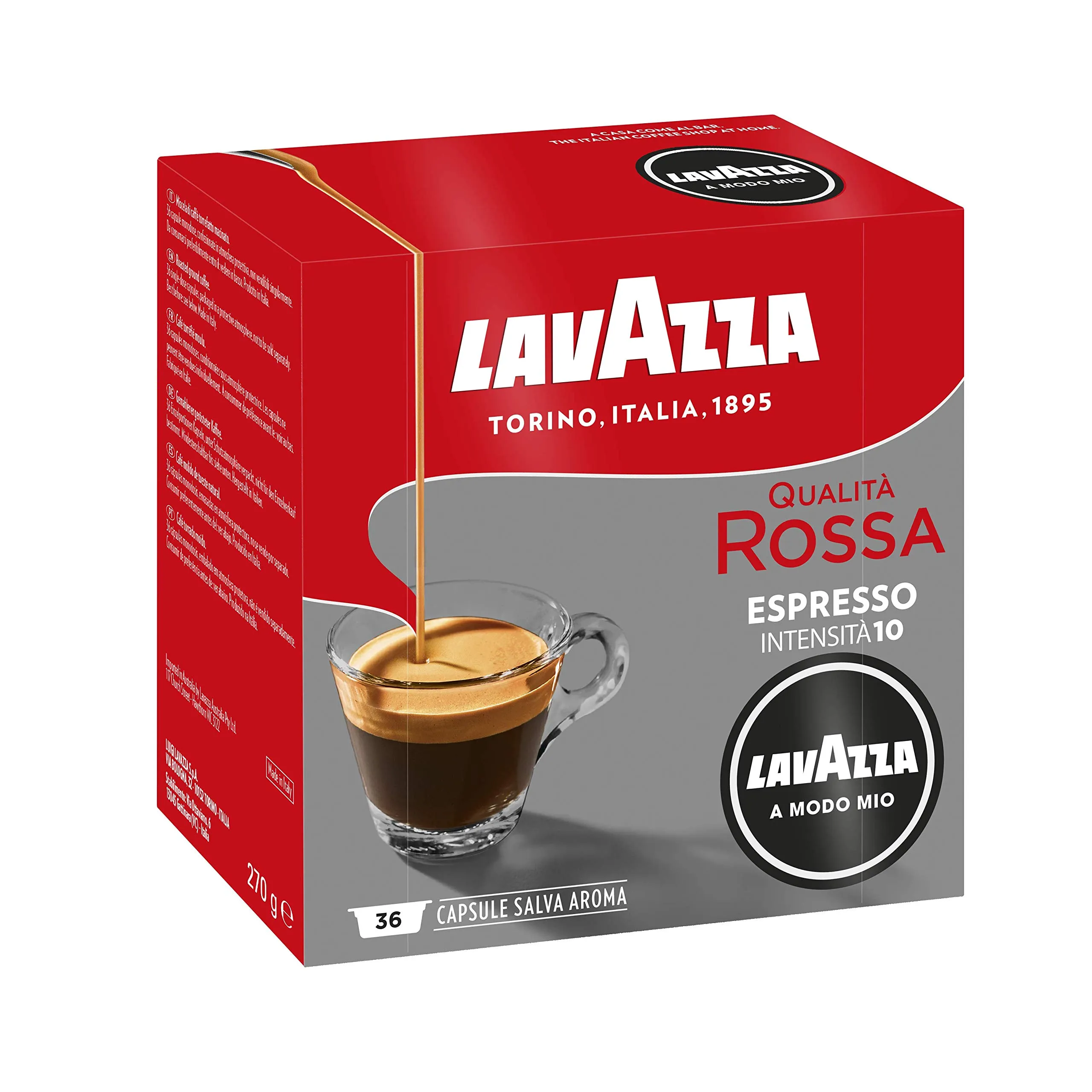 Lavazza A Modo Mio Qualità Rossa, 360 Capsule