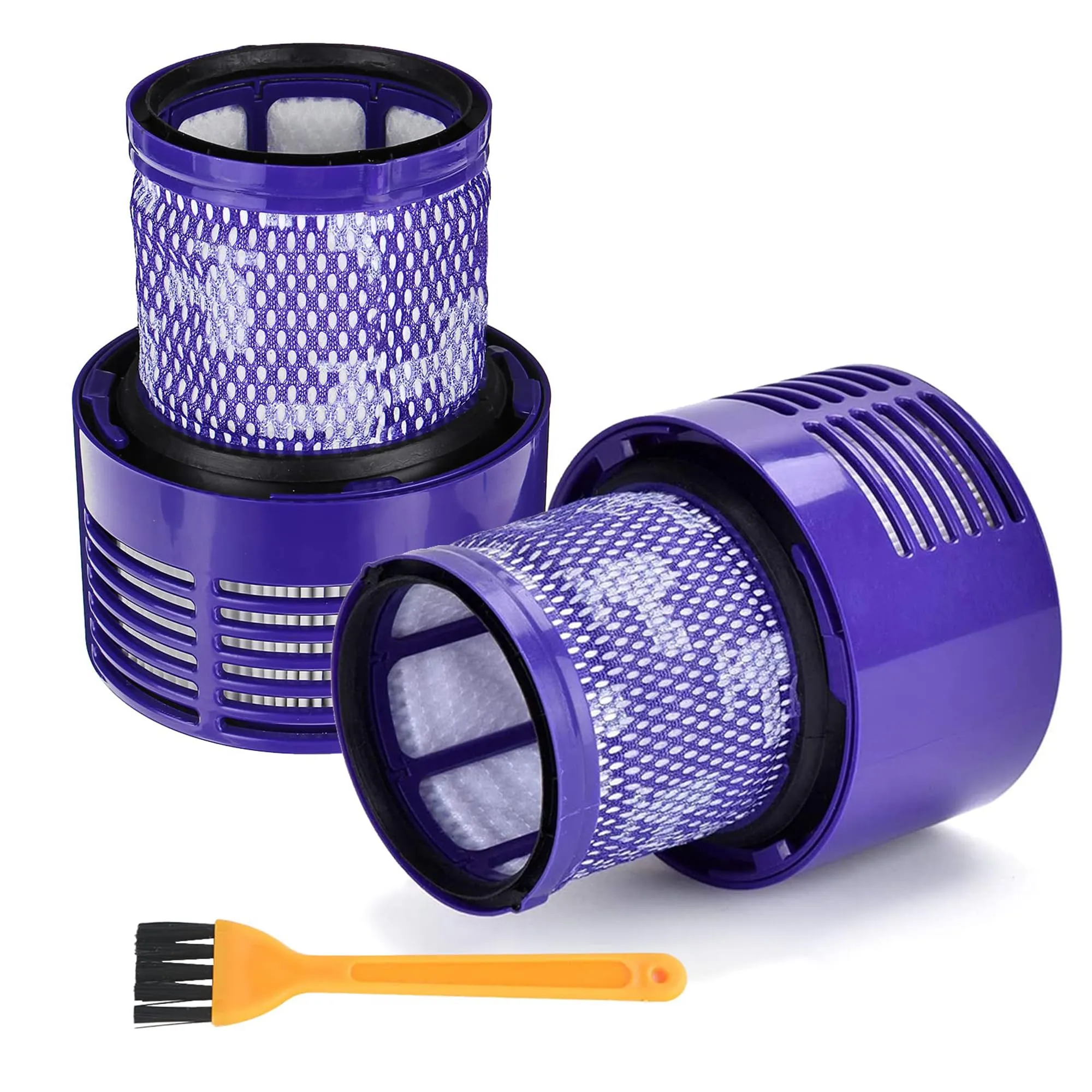 2 Pezzi Filtro per Dyson V10 SV12, Filtri Ricambi per Dyson V10 Cyclone Series Absolute Animal Motorhead Total Clean, Sostituisci # DY-969082-01