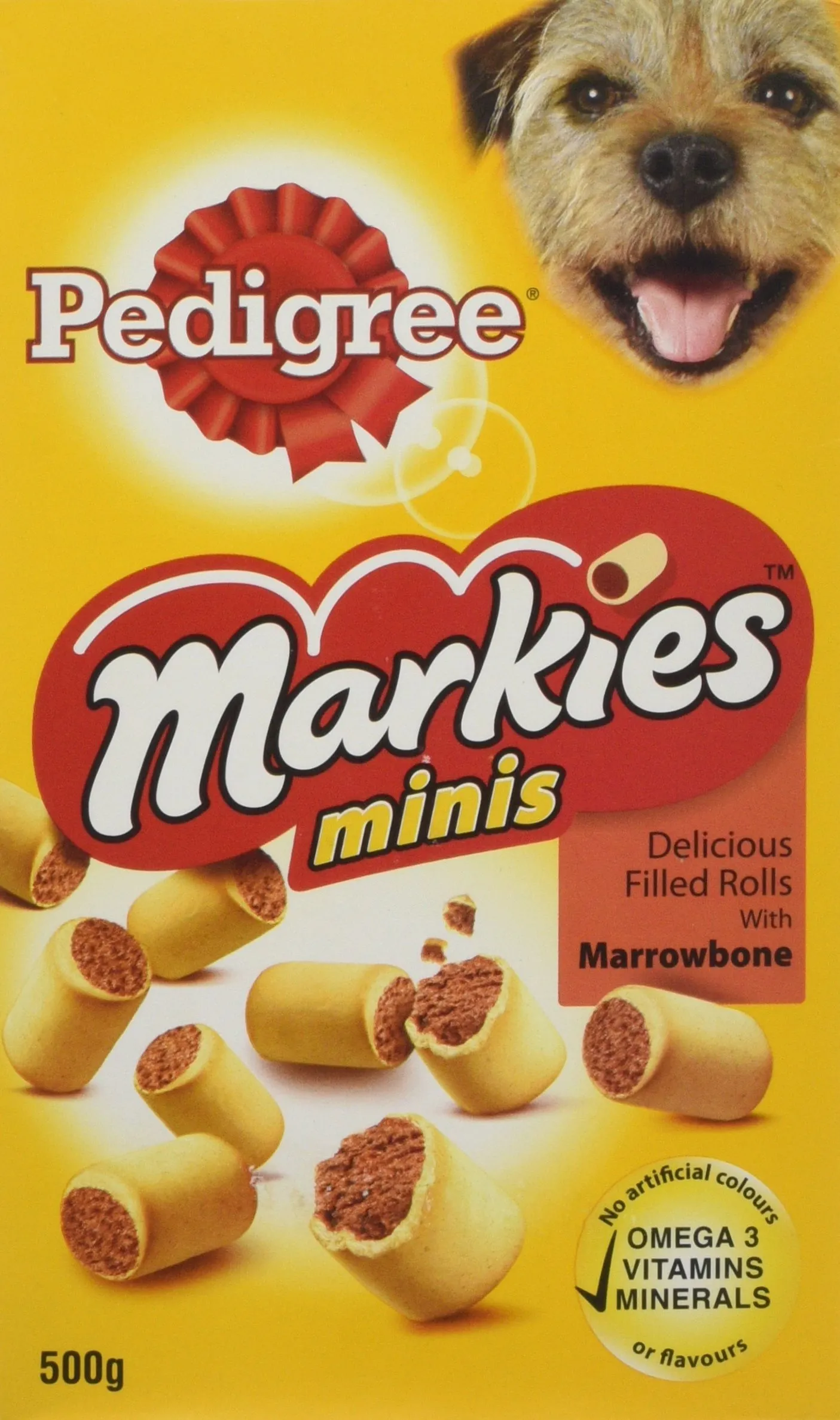 Pedigree Markies Minis 500 g x 3