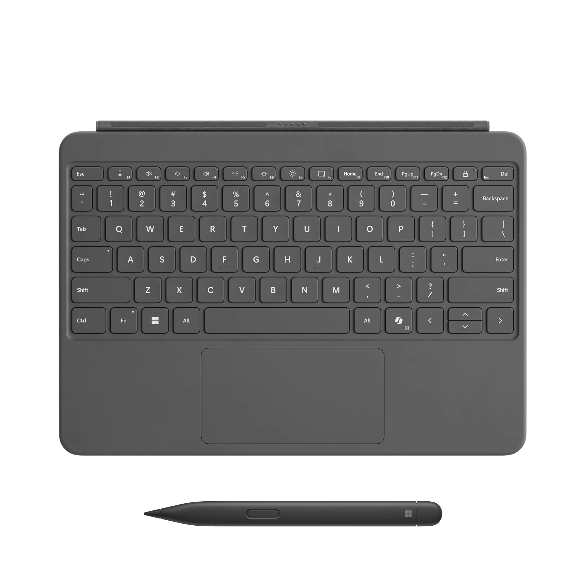 Microsoft Tastiera Surface Pro 12'' con Slim Pen | Compatibile con Surface Pro 12'' | Ardesia