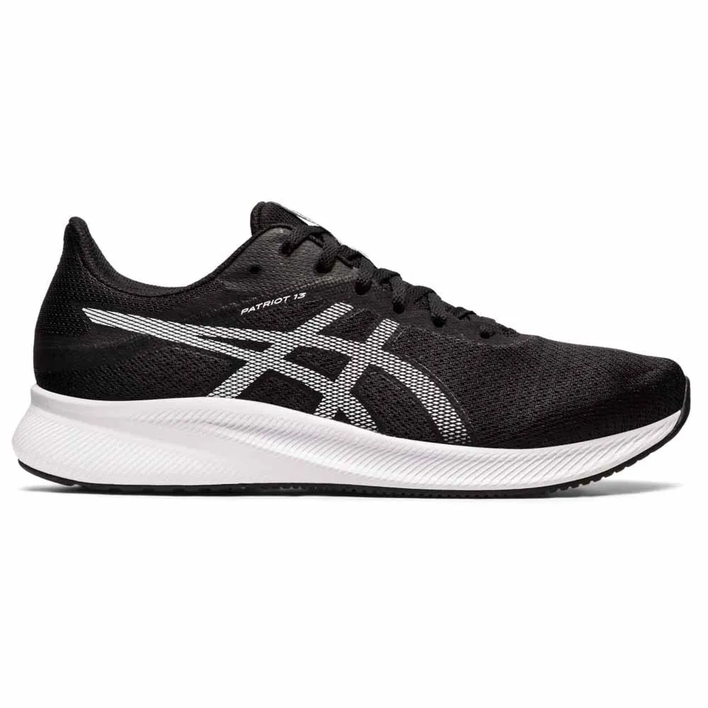 Asics Patriot 13, Scarpe Uomo, Black White, 43.5 EU