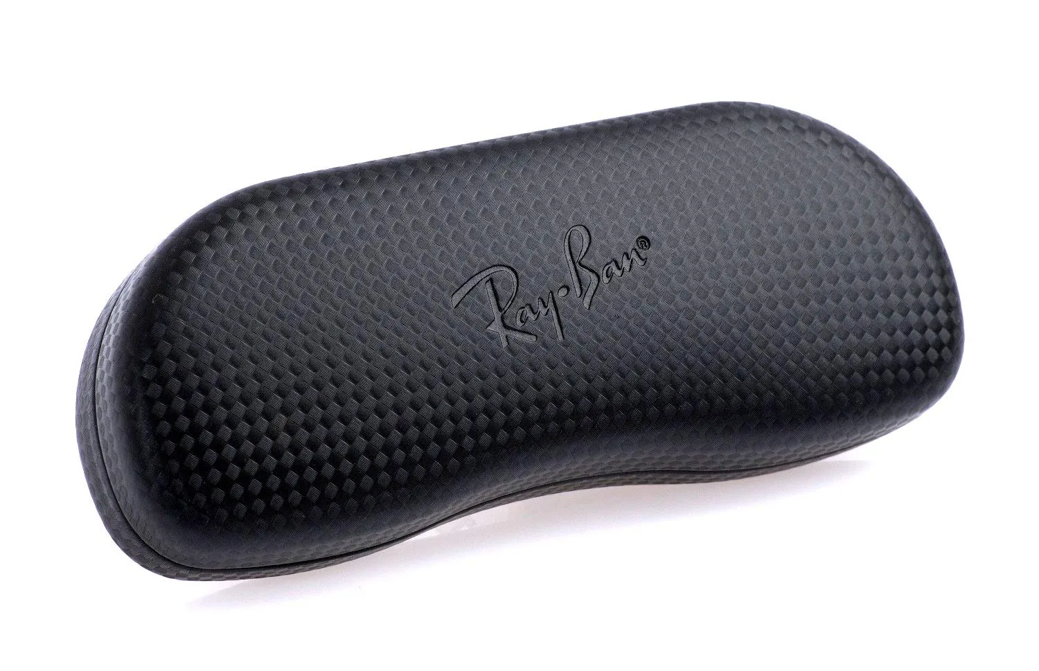 Ray-Ban Custodia rigida per occhiali Carbon Black con panno