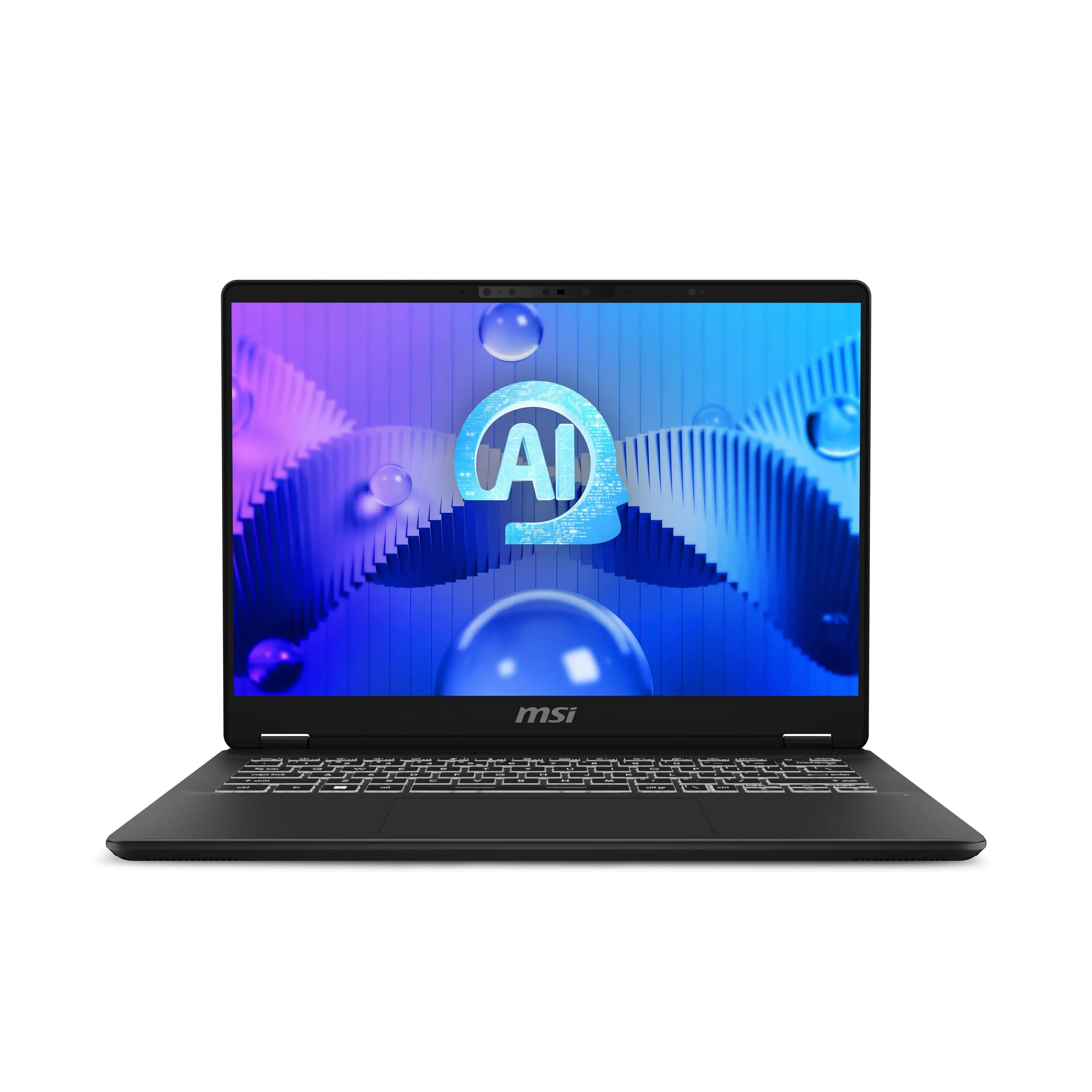 MSI Prestige 14 AI Studio C1UDXG-060IT, Notebook 14" FHD+ 144Hz, Intel Core Ultra 7 155H, Nvidia RTX 3050, 6GB GDDR6, 1TB SSD PCIe4, 16GB RAM DDR5 5600MHz, WiFi 7, Win 11 Home [Layout e Garanzia ITA]