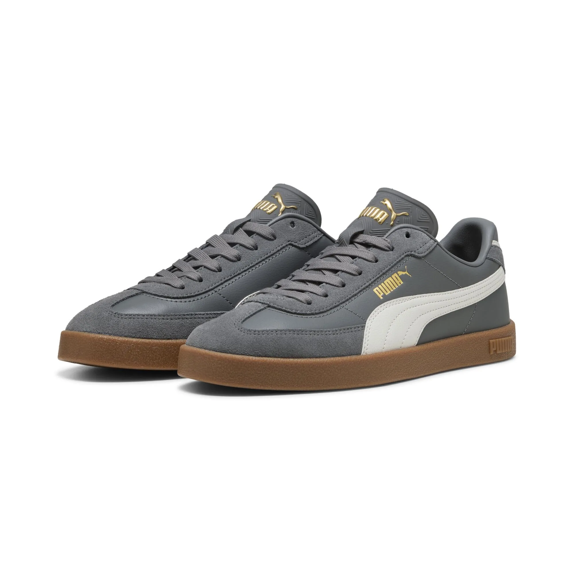PUMA Club II Era, Scarpe da Ginnastica Unisex-Adulto, Cool Dark Gray-Vapor Gray-Gum, 43 EU