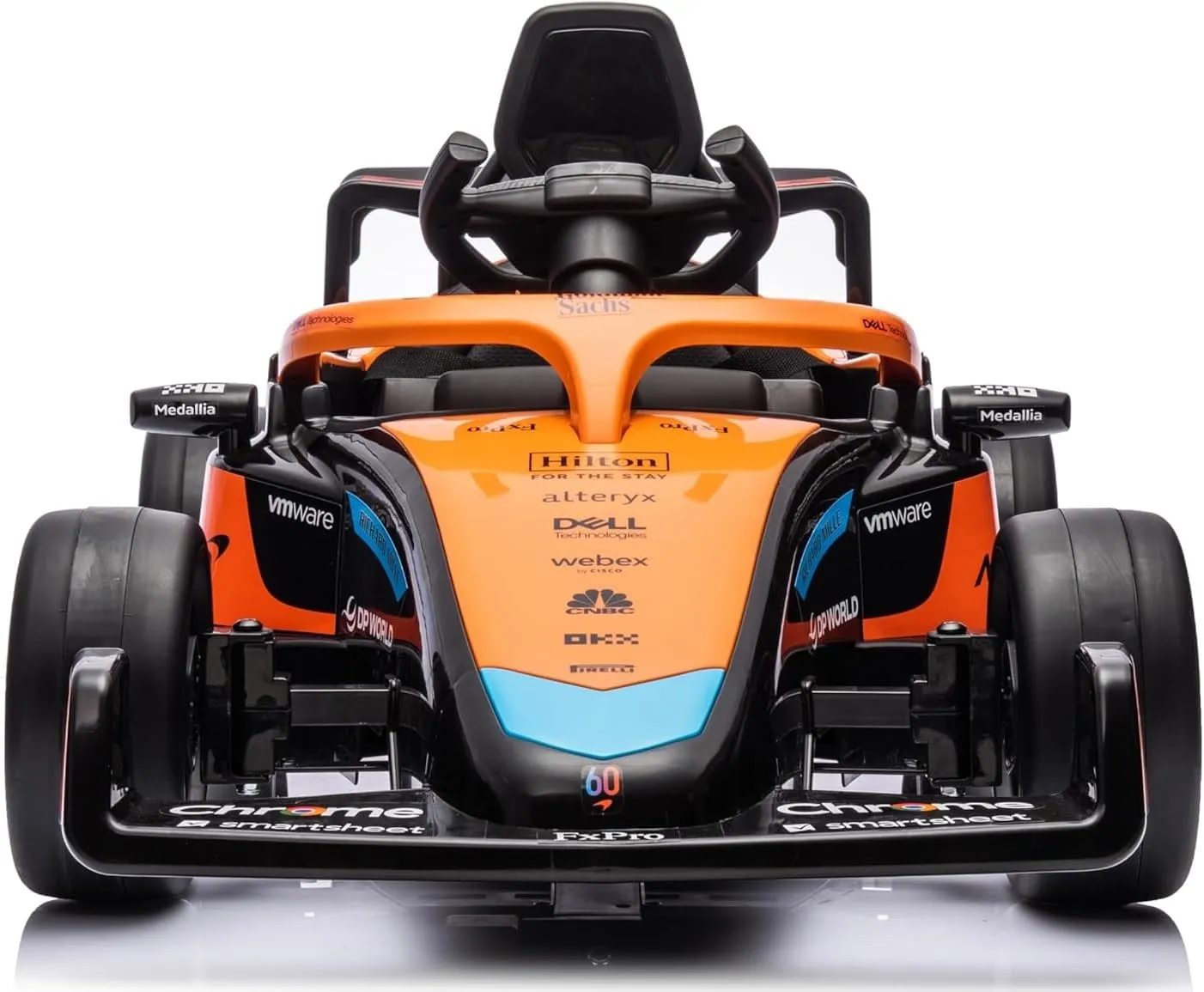 Macchina Elettrica per Bambini McLaren F1 da corsa 12v Full Optional con Sedile in Pelle - Auto Elettrica Formula 1 per Bambini con Telecomando