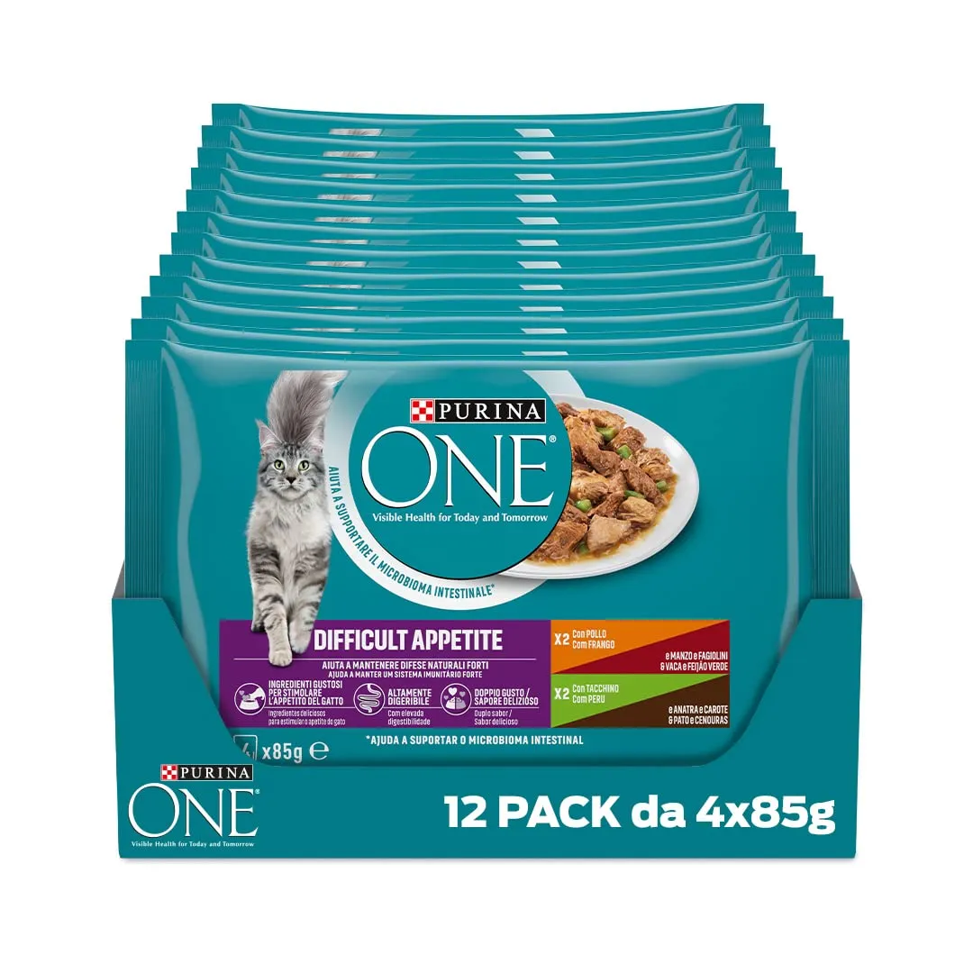 PURINA ONE Appetito Difficile 12X(4X85g)