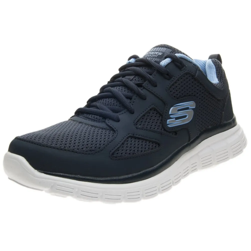 Skechers Burns- Agoura Uomo Scarpe da ginnastica, Navy, 43 EU