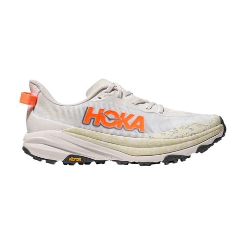 Hoka One One Speedgoat 6 White/Neon Tangerine, 43 1/3 EU