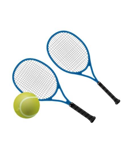 TrAdE Shop Traesio Mondo Confezione Set Tennis 2 Racchette con Palla