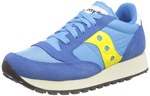Saucony Jazz Original Vintage, Sneaker Uomo, Blue Yellow, 43 EU