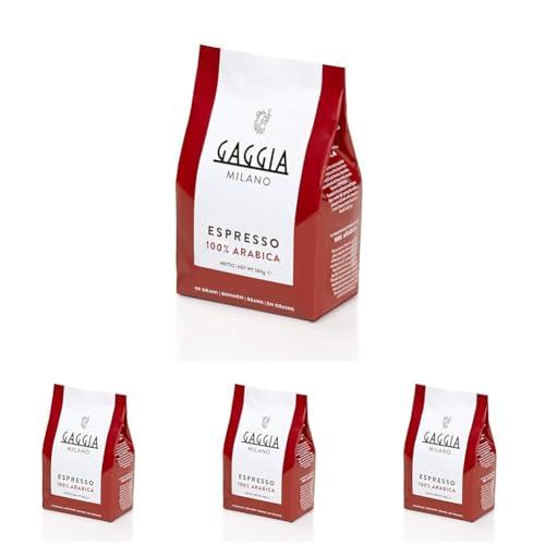 Gaggia Miscela Espresso Intenso in Grani - 500 gr (Confezione da 4)