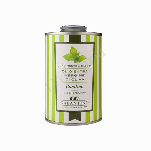 Olio EVO Pugliese 99% Aromatizzato al Basilico | Condimento Artigianale Italiano | Gusto Fresco e Naturale | Lattina da 250ml -13 di Ilaria