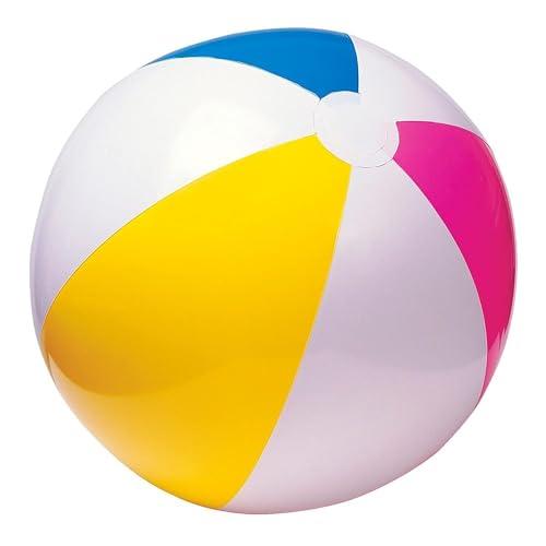 Intex 59030NP - Pallone Gonfiabile Glossy Assortiti, Vinile, Multicolore, 61 cm