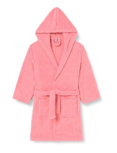 Playshoes Kinder Frottee-Bademantel Vestaglia, Corallo, 122/128 Unisex-Bambini e Ragazzi