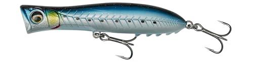 Savage Gear Gravity Popper - esca artificiale ad alte prestazioni per pescatori di predatori, ideale per lucci, spigole e altro,perfetta per la pesca in acqua salata Pink Belly Sardine 13 cm