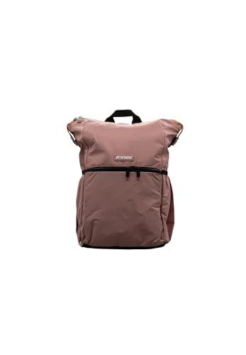 K-Way Maizy Zaino, Rosa, 34 x 38 x 10 cm, Nylon con Spallacci Regolabili