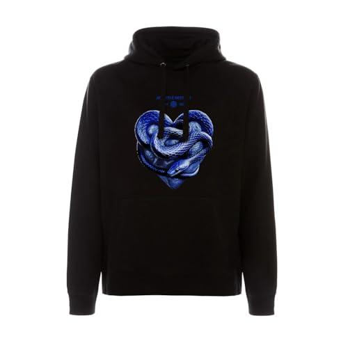 Inter La Felpa con Cappuccio “Amarti è Destino unisce qualità e Stile per Ogni Tifoso nerazzurro. Realizzata in 100% Cotone, Taglie Unisex Adulto, Prodotto Ufficiale
