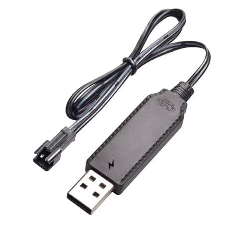 Cavo di ricarica USB 3,6 V 3,7 V per batterie ricaricabili LiPo SM-2 Pin Plug utilizzato su giocattoli RC auto, camion, treni, barche