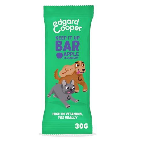 Edgard Cooper Snack per cani, (Mela, 1 x 50g) Piccolo, Top Dog Bocconcini,Snack senza cereali di origine vegetale, a base di frutta, perfetti per l'allenamento