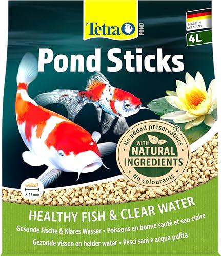 Tetra Pond Sticks - Mangime per pesci di stagno, per pesci sani e acqua limpida, 4 L