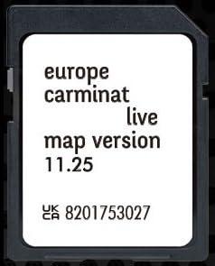 Scheda SD Navigazione GPS Europa 2024 versione 11.25 compatibile con Renault Tomtom Live