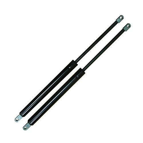 Coppia di molle a gas (pistone), interasse 415 mm, potenza 1150 N nero
