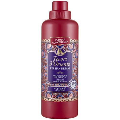 Tesori d'Oriente - Ammorbidente Lavatrice Concentrato Persian Dream, dalle Note di Gelsomino e Melograno, Fino a 38 Lavaggi, con Preziose Microcapsule Per Capi Morbidi e Profumati, 760 ml