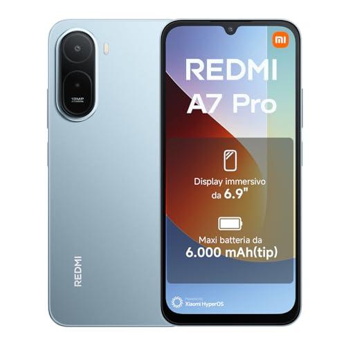 XIAOMI REDMI A7 Pro Smartphone 4+128GB,Blu,Display immersivo 6,9
