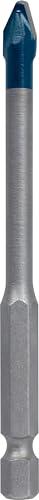 Bosch Professional 1x Punte Expert HEX-9 HardCeramic per Tegole, Piastrelle, Ø 6.00 mm, Accessorio Trapano a Percussione