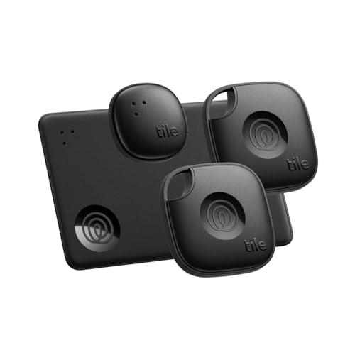Life360 Tile Essentials - Localizzatori e tracker Bluetooth per chiavi, portafogli, telecomandi e altro. Trova facilmente tutte le tue cose. Compatibile con iOS e con Android. Pacchetto da 4