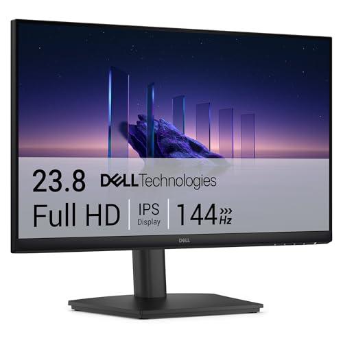Dell 24 Monitor - SE2426HS, Full HD (1920x1080), 144Hz, IPS, 1ms MPRT, AMD FreeSync, Regolabile in Altezza, VESA (100x100mm), 2 HDMI, 3 Anni di Garanzia, Nero