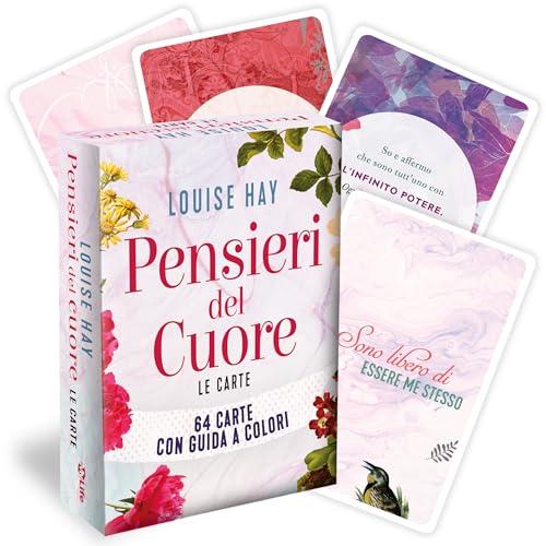 Pensieri del Cuore. 64 Carte con Affermazioni. Guida a colori con splendide illustrazioni