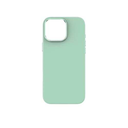 SOFT TOUCH cover in silicone per iPhone 16 Pro Max, MagSafe compatible - Mint
