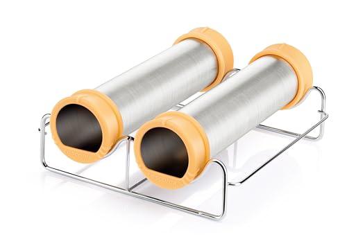 Tescoma Delícia Rulli per Manicotto di Boemia, Acciaio Inossidabile, Grigio, 20.6 X 9 X 23.6 Cm