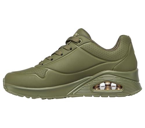 Skechers Uno Stand On Air, Scarpe da ginnastica Donna, Olive Durabuck, 40 EU