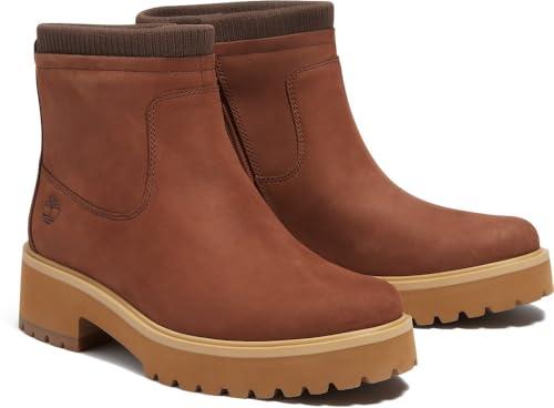 Timberland EURO ROCK MID HOOK & LOOP STIVALETTO NERO NUBUCK