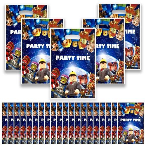 50 pezzi borsa regalo Rob-lox，sacchetti regalo Rob-lox，sacchettini caramelle Rob-lox，Rob-lox sacchettini compleanno，Rob-lox bustine regalini fine festa