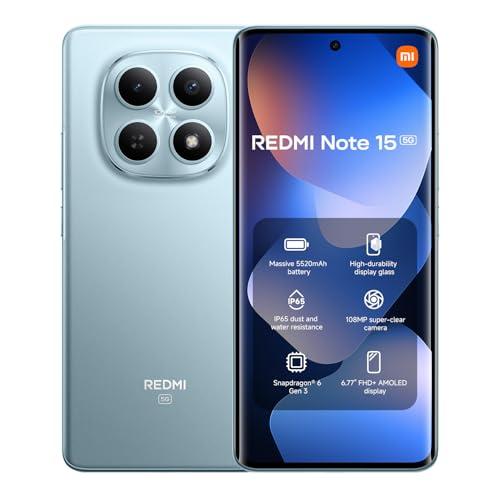 Redmi Note 15 5G 8+256 Glacier Blue (No power adapter included)