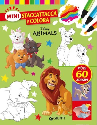 Disney animals. Mini staccattacca & colora. Con adesivi. Ediz. a colori