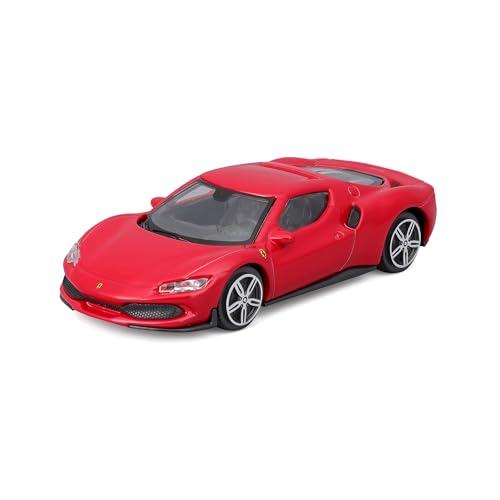 BBURAGO - Ferrari 296 GTB R&P - Modellino Realistico Auto in Scala 1:43, Licenza Ufficiale Ferrari, Età consigliata 3+ Anni