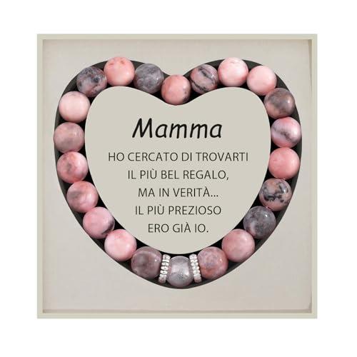 Lueaurra Regalo Donna Regalo Festa della Mamma per Mamma Idea Regalo Originale per Donna Regali Natale Mamma Regalo di Compleanno Braccialetto Regalo per Figlia Mamma Sorella