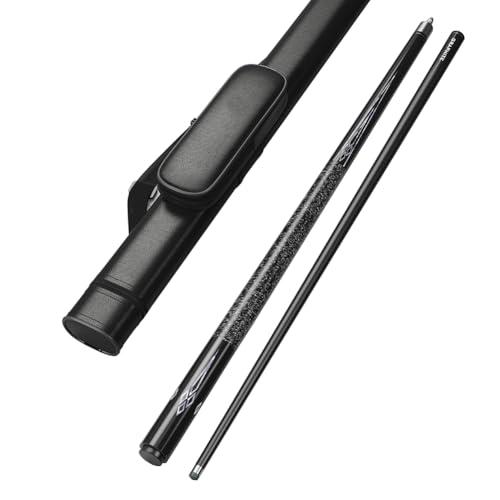 YWRU Stecche da Biliardo in Carbonio 147CM Testa 10mm/11.5mm/13mm Professionali Snooker Cue 1/2 Giunto Acero Billiard de Stecca,19-20oz(Size:11.5mm,Color:#2)