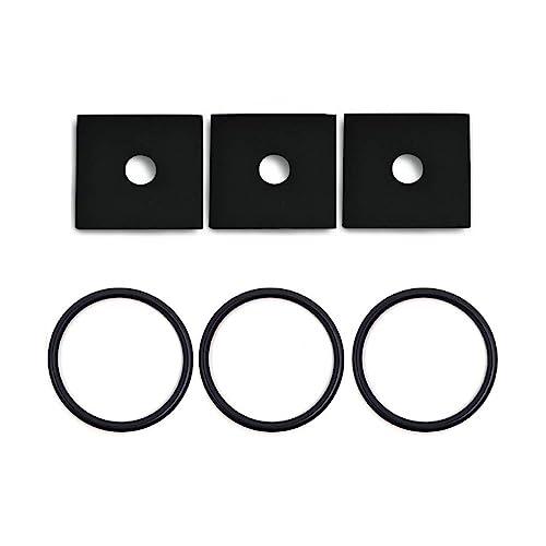 AMPSTORE 3 Guarnizioni ricambi per macchina caffè compatibile con didiesse frog + 3 Spessori