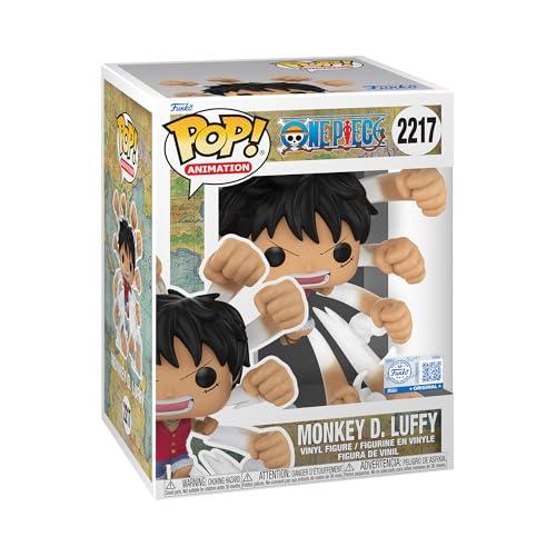 Funko POP! Premium: One Piece - Luffy - Gum Gum Gatling - Esclusiva Amazon - Figura in vinile da collezione - Idea regalo - Prodotto ufficiale - Giocattoli per bambini e adulti