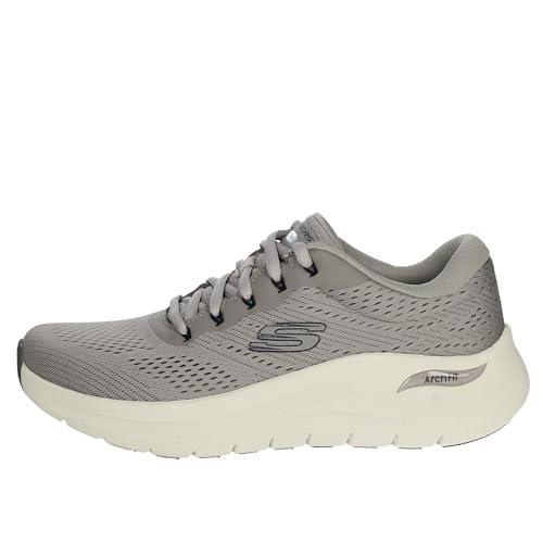 Skechers Arch Fit 2.0, Sport Uomo, Taupe Mesh/Synthetic, 41.5 EU