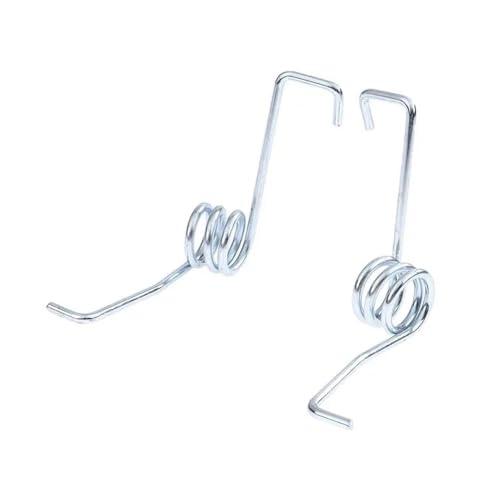 1 Coppia (2 Pezzi) Secchio Rotante Mop Molla di Torsione Tirare Indietro Passo sul Mop Parti di Riparazione Filo Diametro 2,5 mm di Spessore Molla di Torsione(Left*1pc+Right*1pc)