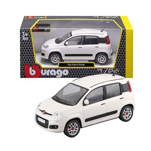 BBURAGO Fiat Panda - Modellino Realistico Auto in Scala 1:24, Licenza Ufficiale Fiat, età Consigliata 3+ Anni