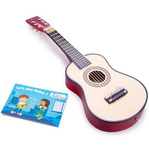 New Classic Toys- Chitarra da Giocattolo, Colore, Naturel, 10344